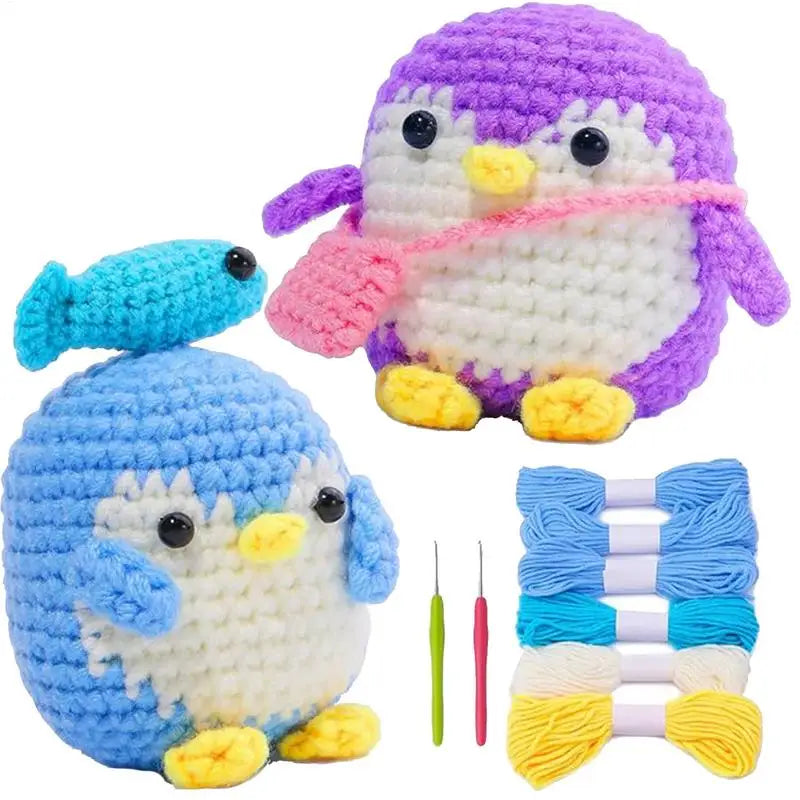 Penguin Crochet Kit Stuffed Animal