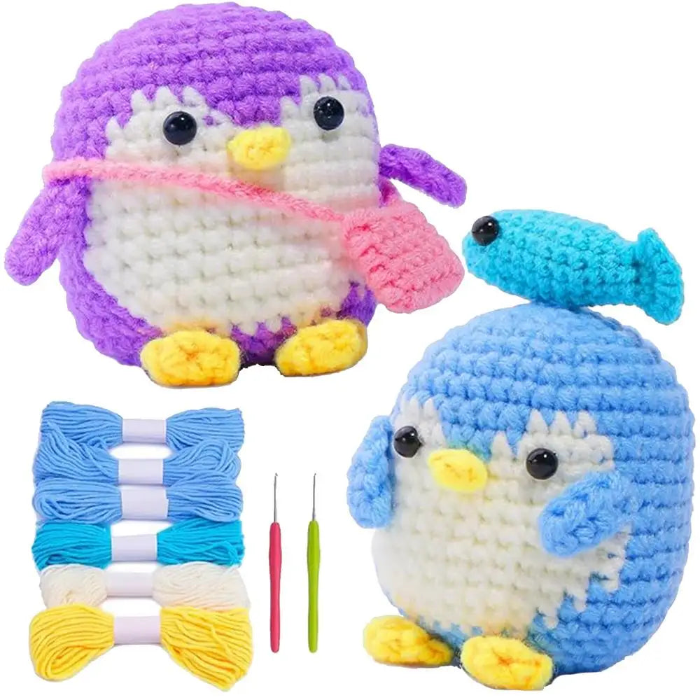 Penguin Crochet Kit Stuffed Animal